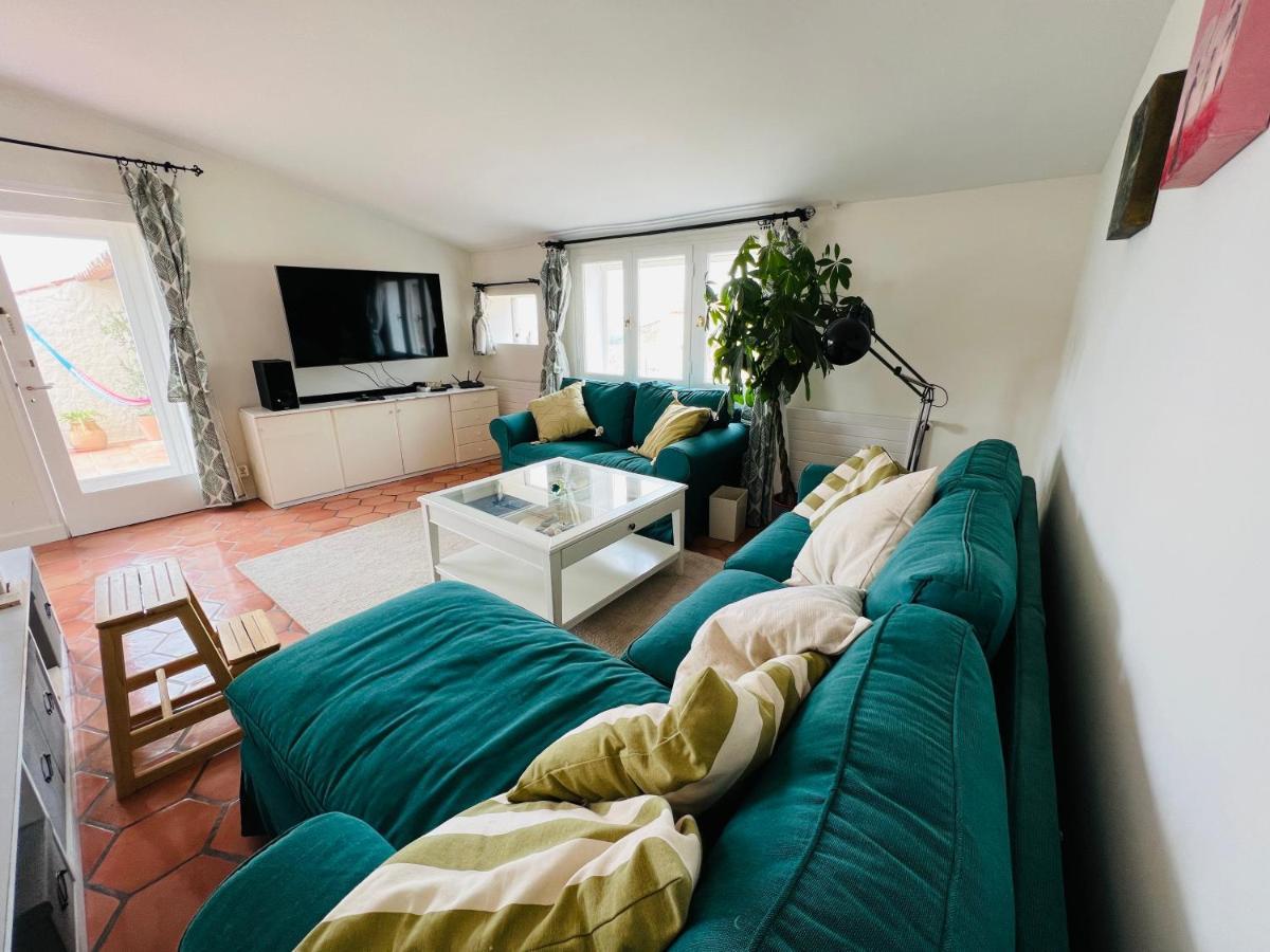 Penthouse Studio Privee Couple Ou Famille- La Maison Searle A Tourtour Kültér fotó